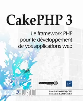 Couverture du produit · CakePHP 3 - Le framework PHP pour le développement de vos applications web