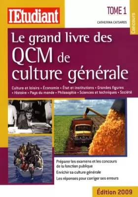 Couverture du produit · Le grand livre des QCM de culture générale: Tome 1
