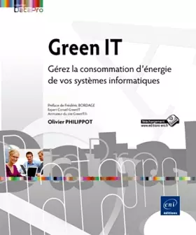 Couverture du produit · Green IT - Gérez la consommation d'énergie de vos systèmes informatiques