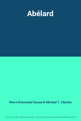 Couverture du produit · Abélard