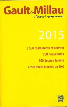 Couverture du produit · Guide Gault & Millau France 2015