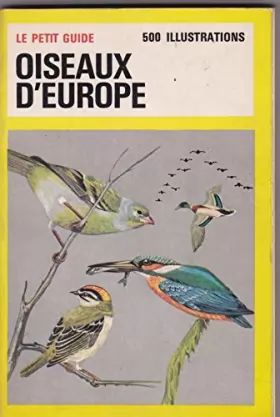 Couverture du produit · Tous les oiseaux d'Europe en couleurs