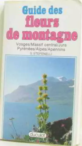 Couverture du produit · Guide des fleurs de montagne                                                                  020994