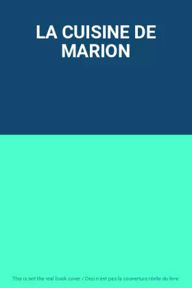 Couverture du produit · LA CUISINE DE MARION