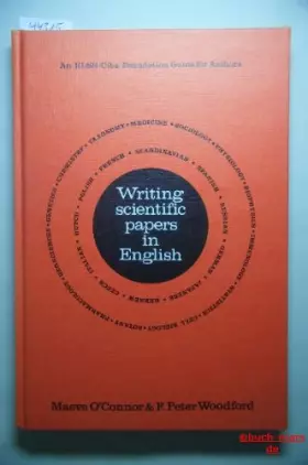 Couverture du produit · Writing Scientific Papers in English
