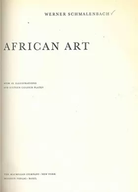 Couverture du produit · African Art