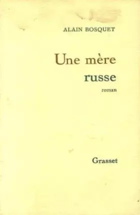 Couverture du produit · une mere russe