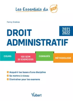 Couverture du produit · Droit administratif 2021/2022: Cours - QCM - Exercices - Corrigés