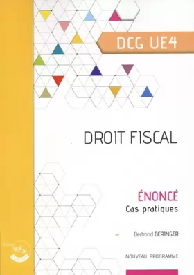 Couverture du produit · Droit fiscal - Énoncé: UE 4 du DCG