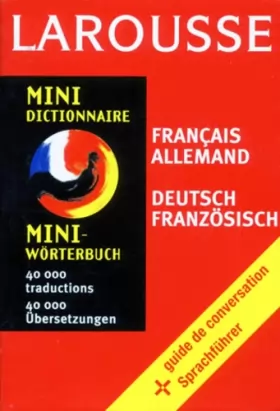 Couverture du produit · Mini dictionnaire français-allemand, allemand-français