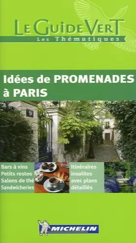 Couverture du produit · Idées de promenades à Paris