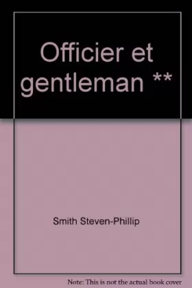 Couverture du produit · Officier et gentleman