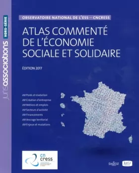 Couverture du produit · Atlas commenté de l'économie sociale et solidaire: Observatoire national de l'ESS-CNCRESS