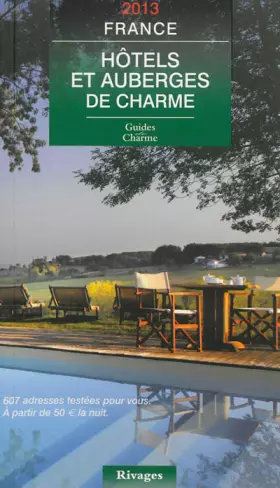 Couverture du produit · Hôtels et auberges de charme France