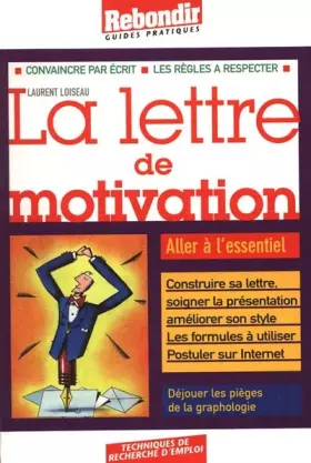 Couverture du produit · La lettre de motivation