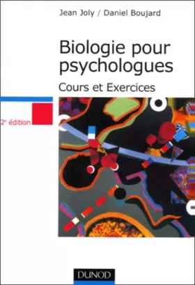 Couverture du produit · Biologie pour psychologues : Cours et Exercices