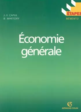 Couverture du produit · Economie générale