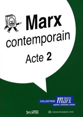 Couverture du produit · Marx contemporain : Acte 2