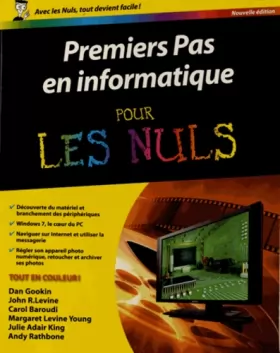 Couverture du produit · Premiers Pas en informatique pour les Nuls Nouvelle édition