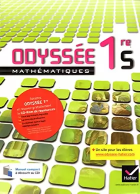 Couverture du produit · Odyssée Mathematiques 1re S ed. 2011 - Manuel de l'Eleve (Version Enseignant)