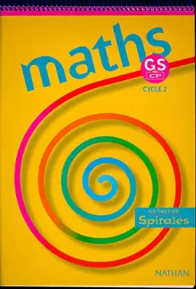 Couverture du produit · Maths, grande section, CP. Fichier de l'élève