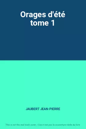Couverture du produit · Orages d'été tome 1