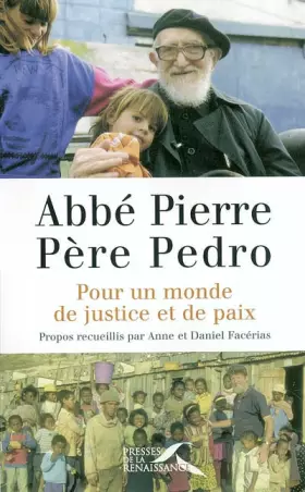 Couverture du produit · Pour un monde de justice et de paix : Entretiens