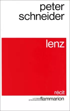 Couverture du produit · Lenz: - TRADUIT DE L'ALLEMAND