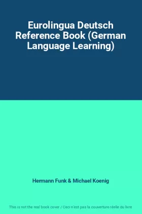 Couverture du produit · Eurolingua Deutsch Reference Book (German Language Learning)