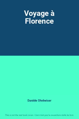 Couverture du produit · Voyage à Florence