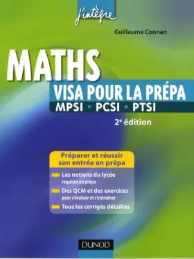Couverture du produit · Visa pour la prépa Maths MPSI-PCSI-PTSI