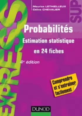 Couverture du produit · Probabilités - 4ème édition - Estimation statistique