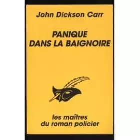 Couverture du produit · Panique dans la baignoire