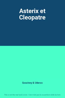 Couverture du produit · Asterix et Cleopatre