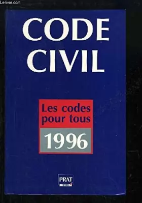 Couverture du produit · Code Civil, 1996