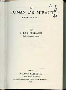 Couverture du produit · LE ROMAN DE MIRAUT - CHIEN DE CHASSE.
