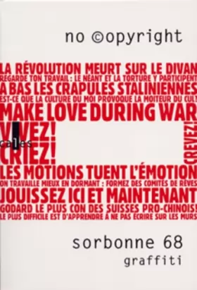 Couverture du produit · Sorbonne 68