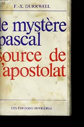 Couverture du produit · Le mystère pascal source de l'apostolat