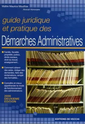 Couverture du produit · Démarches Administratives