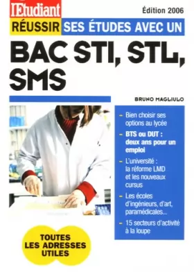 Couverture du produit · Réussir ses études avec un Bac STI, STL, SMS