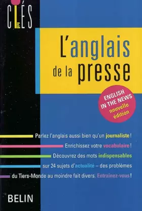 Couverture du produit · L'anglais de la presse