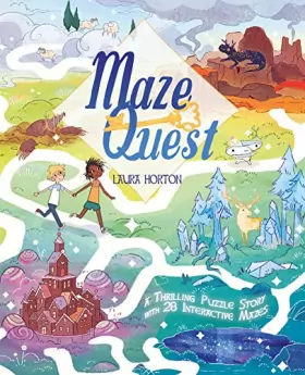 Couverture du produit · Maze Quest: A Thrilling Puzzle Story with 28 Interactive Mazes