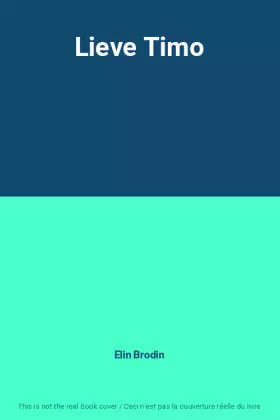 Couverture du produit · Lieve Timo
