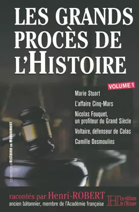 Couverture du produit · Les grands procès de l'Histoire, série 1