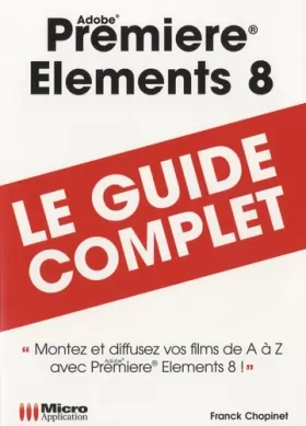 Couverture du produit · Premiere Elements 8.0