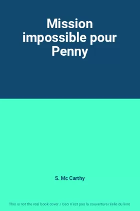 Couverture du produit · Mission impossible pour Penny