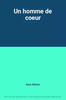 Couverture du produit · Un homme de coeur