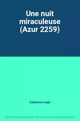 Couverture du produit · Une nuit miraculeuse (Azur 2259)