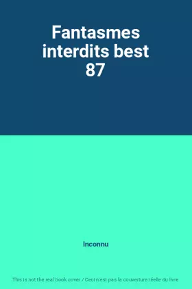 Couverture du produit · Fantasmes interdits best 87