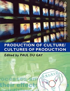 Couverture du produit · Production of Culture/Cultures of Production